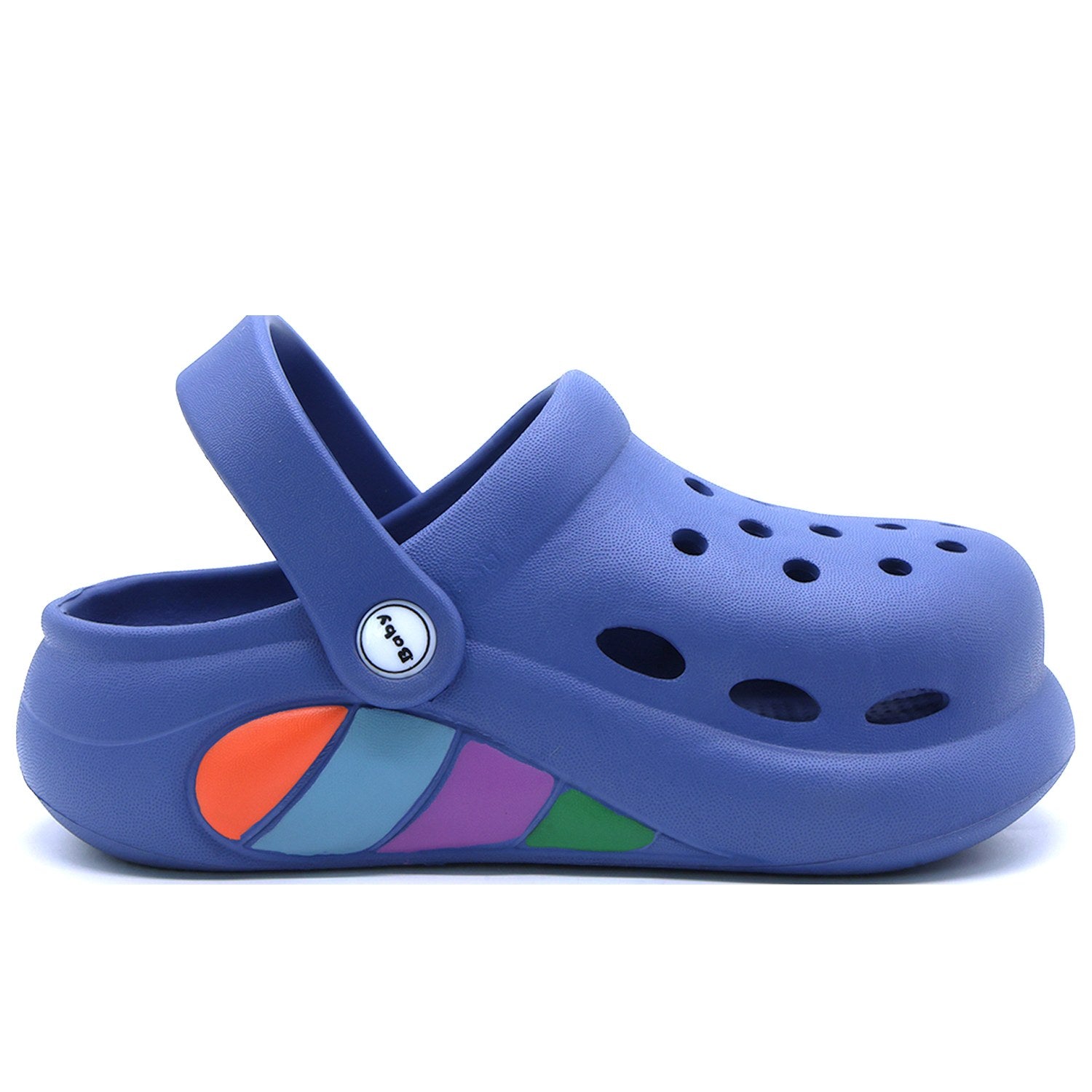 Baby Rainbow Foam Clogs