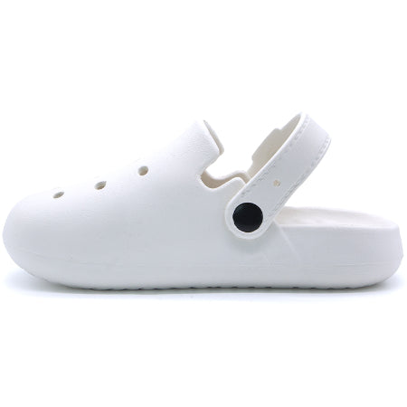 Kids White Everyday Clogs