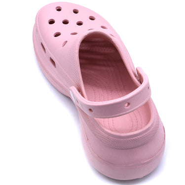 Chunky Pink Foam Clogs