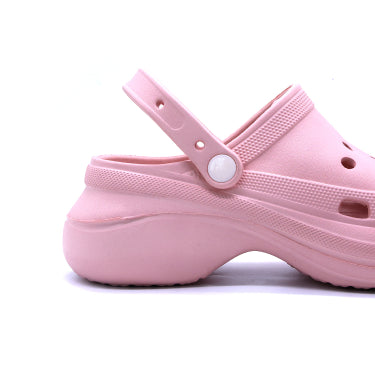 Chunky Pink Foam Clogs