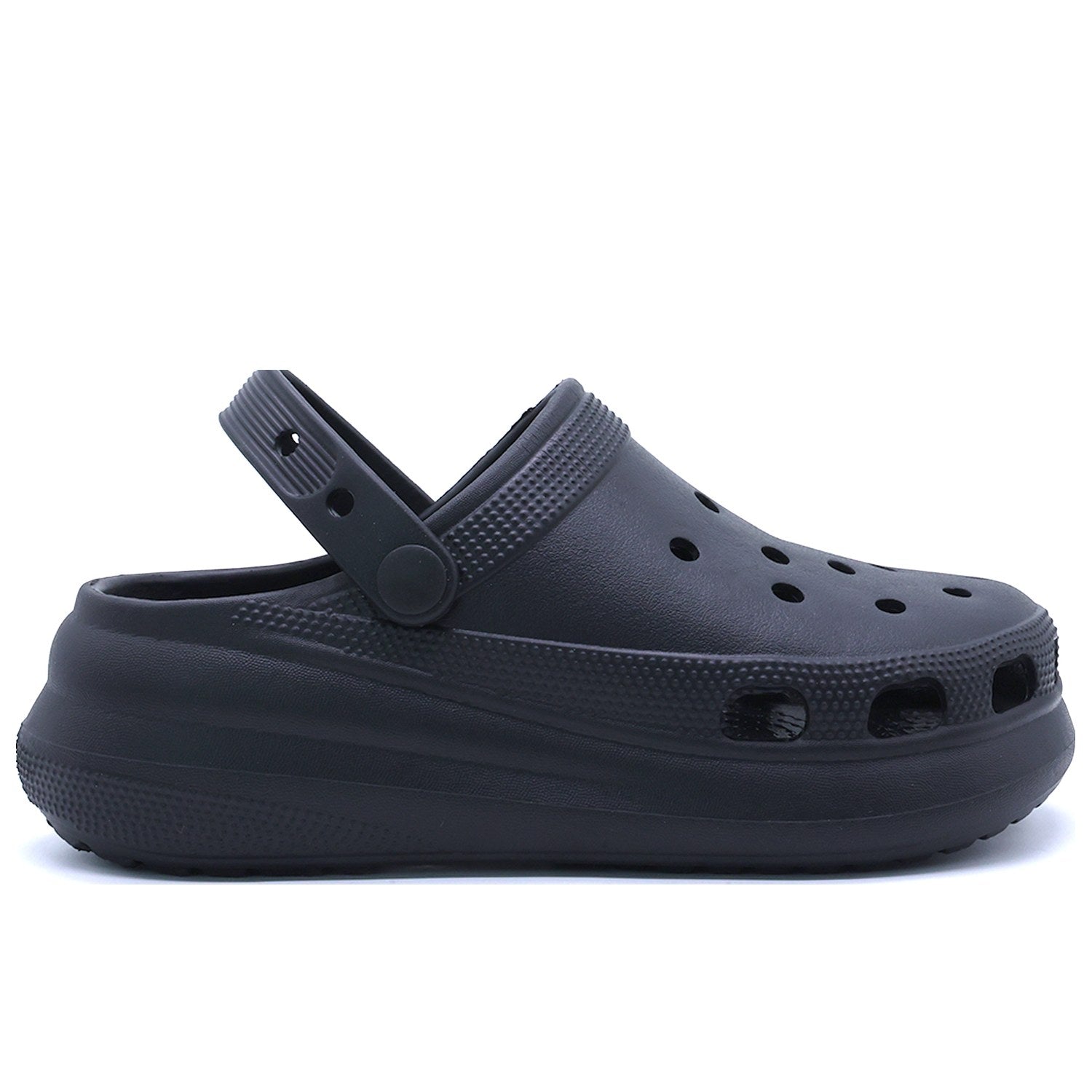 Thick Black Foam Clogs