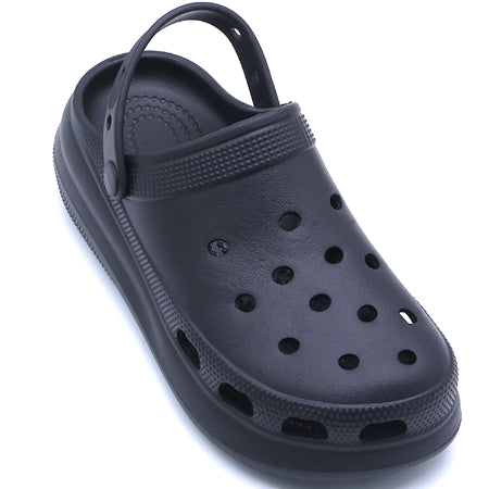 Thick Black Foam Clogs