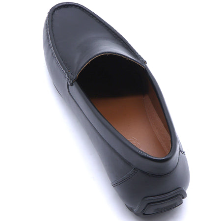 BLACK DRIVER LOAFER