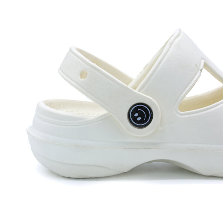 Baby White Foam Clogs