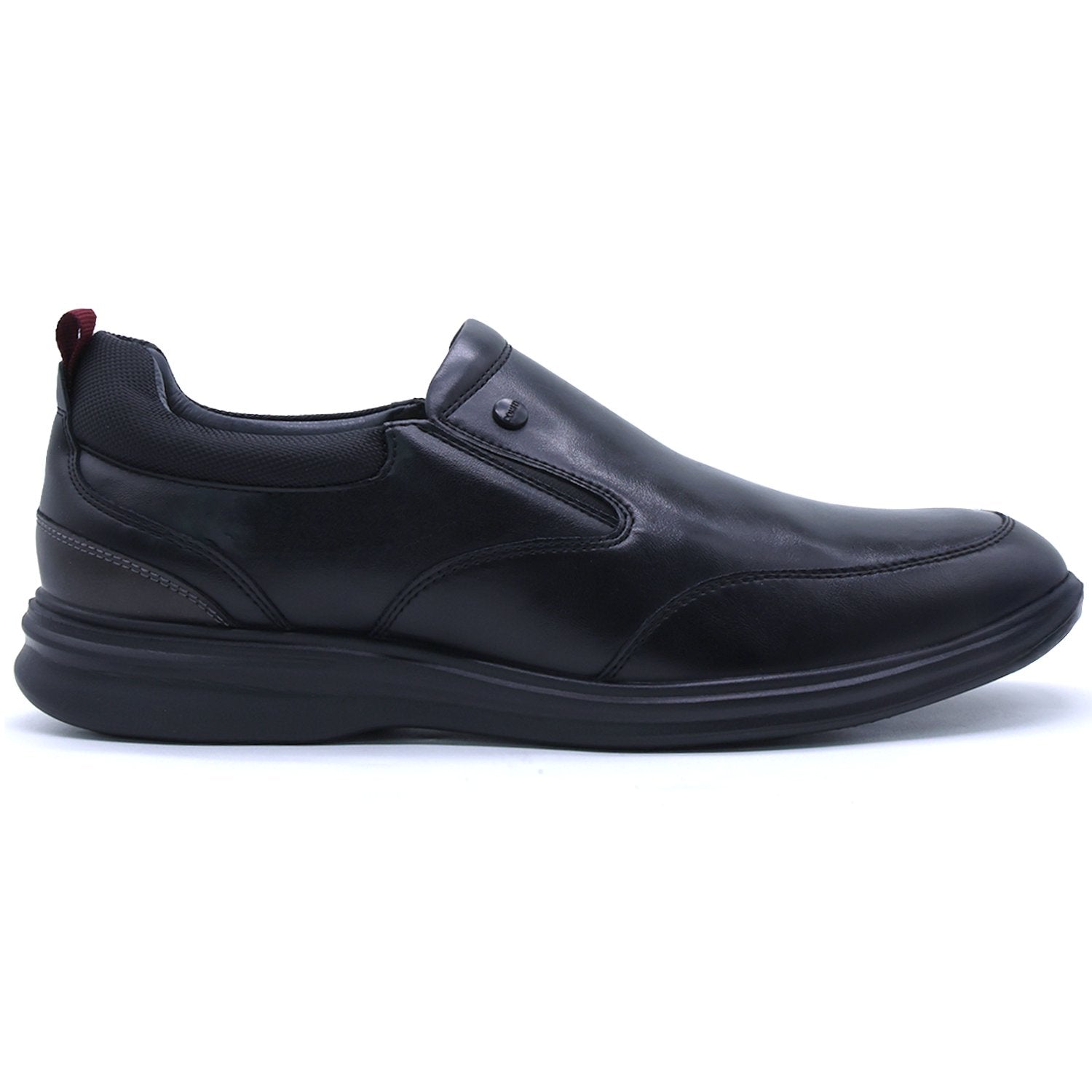 Comfit Black Slip-ons