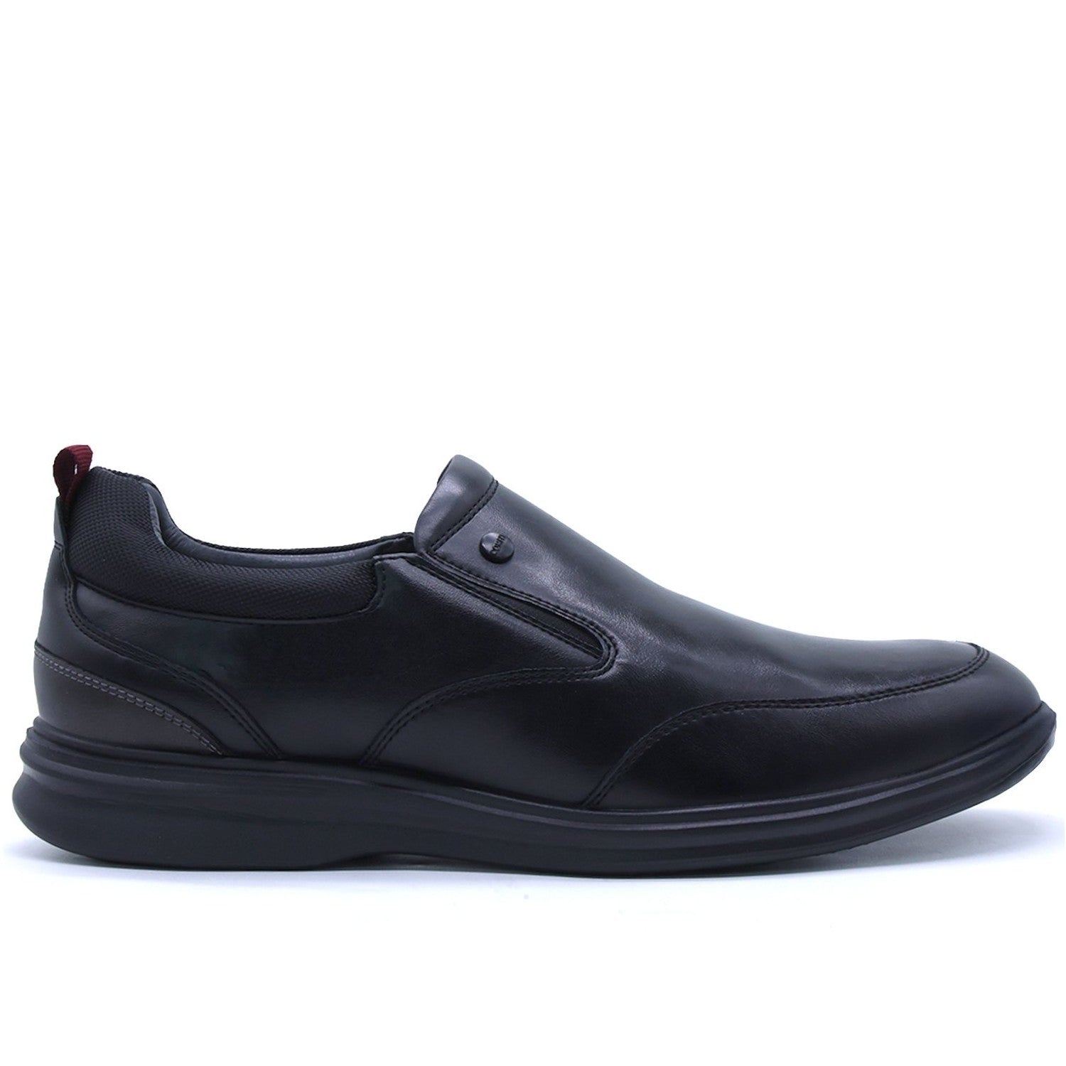 Comfit Black Slip-ons