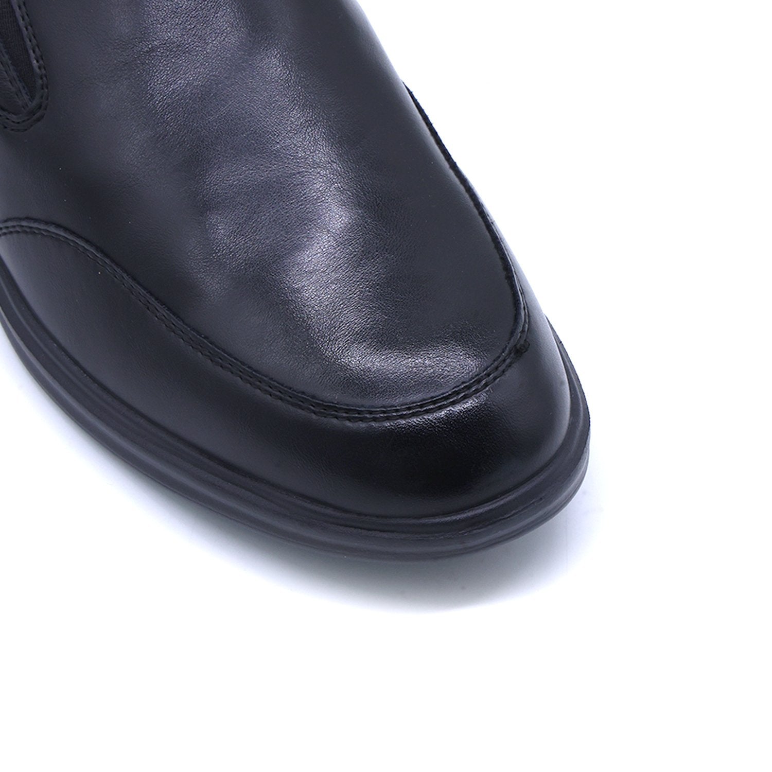 Comfit Black Slip-ons