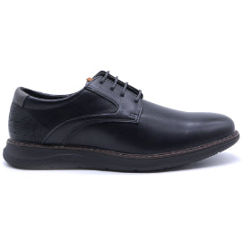 All Black Derby Shoe