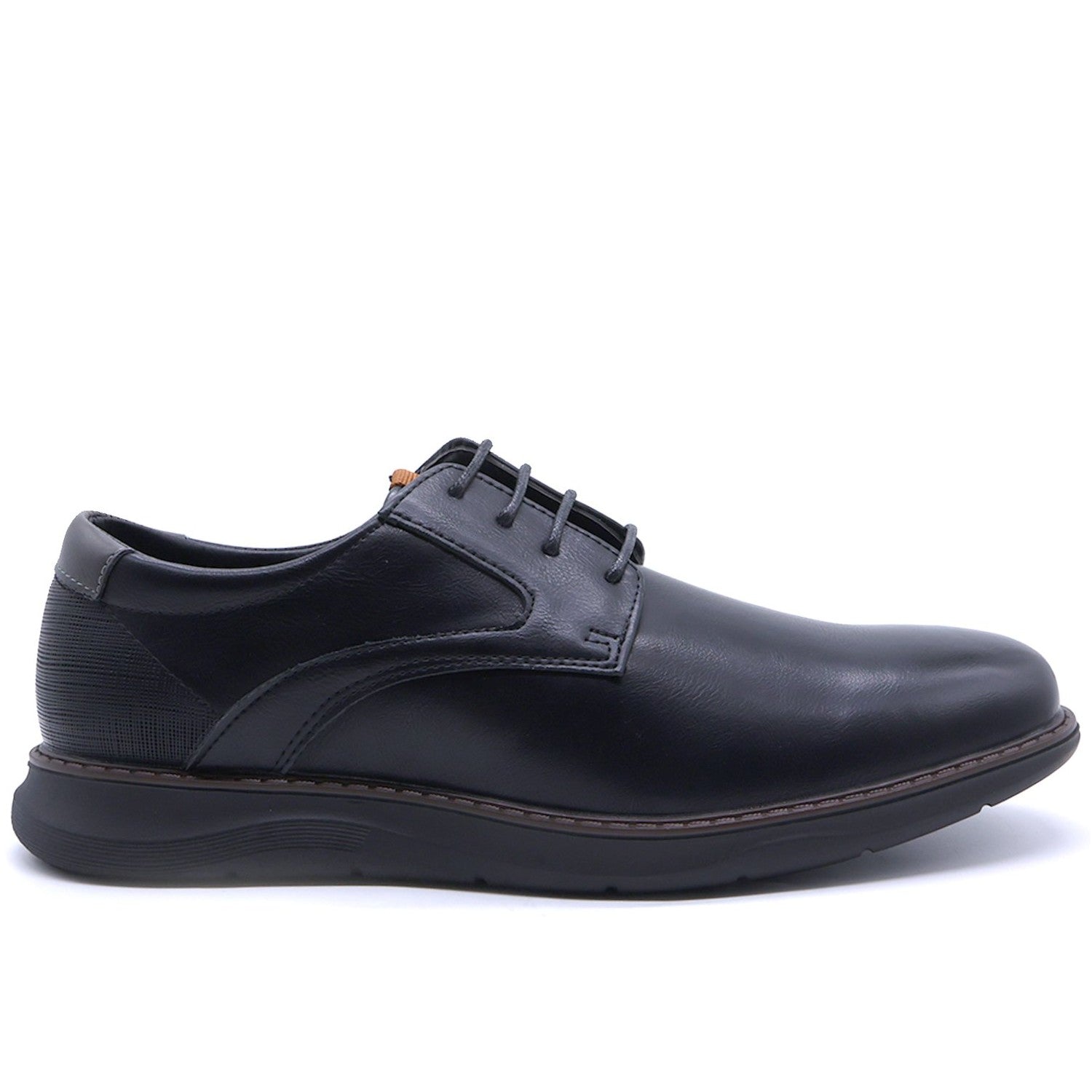 All Black Derby Shoe