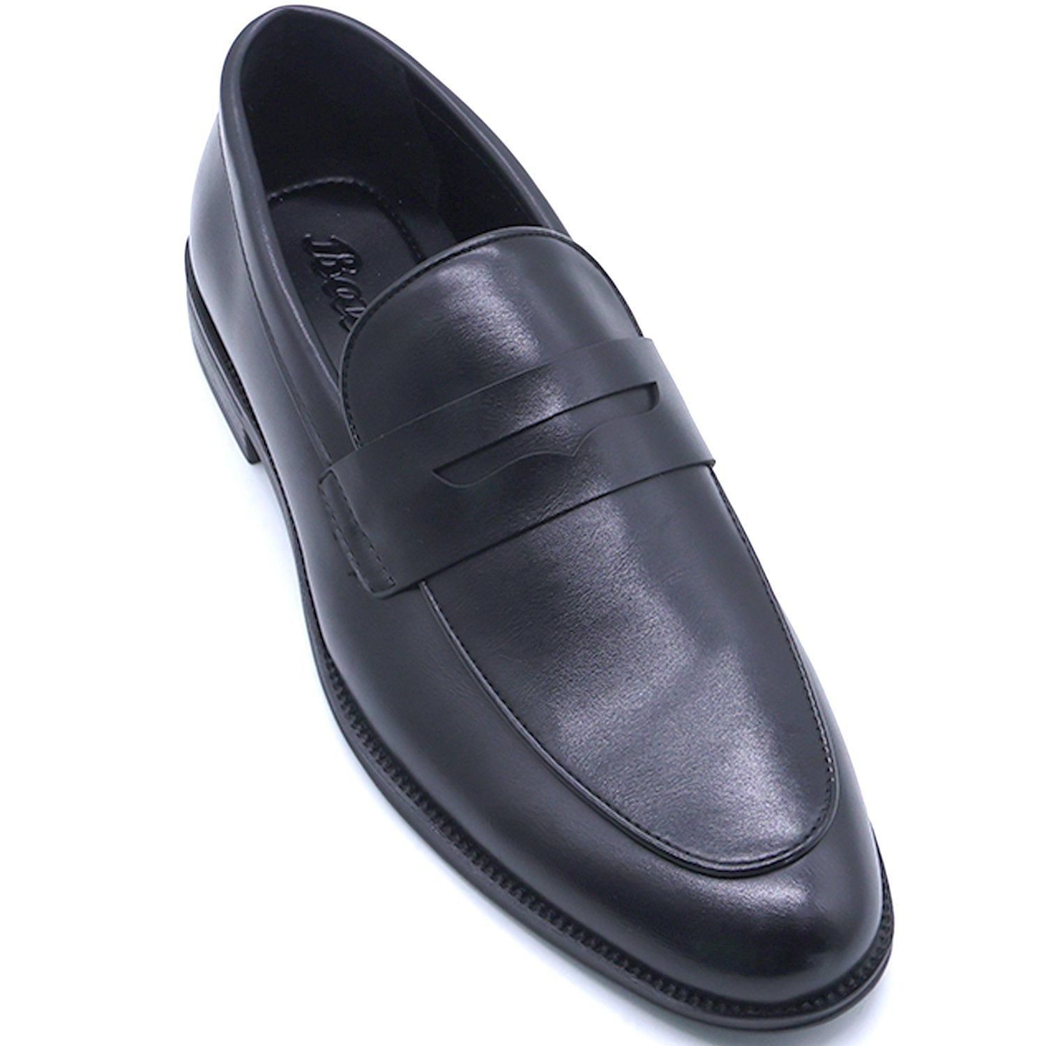 BLACK CLASSIC PENNY LOAFERS