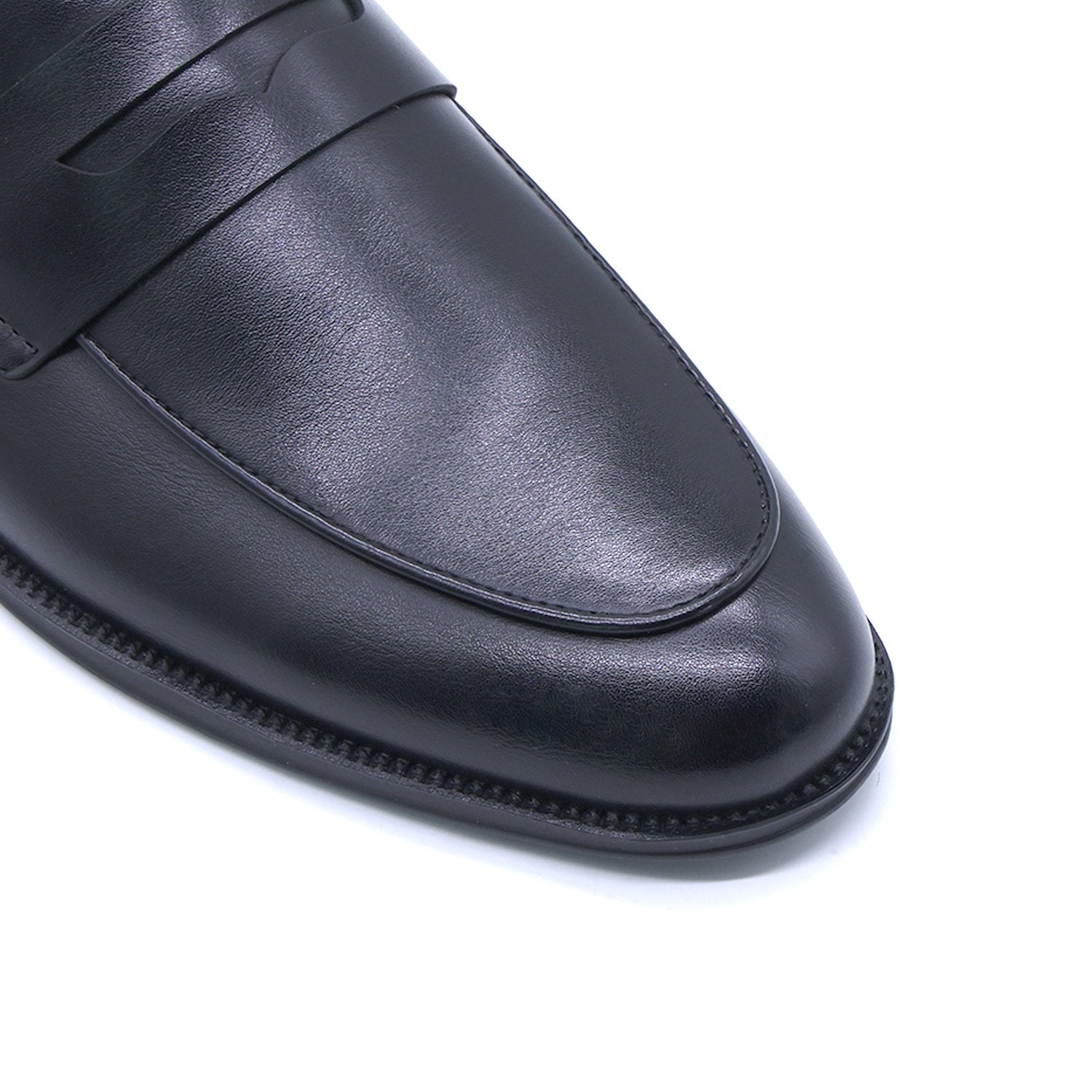 BLACK CLASSIC PENNY LOAFERS