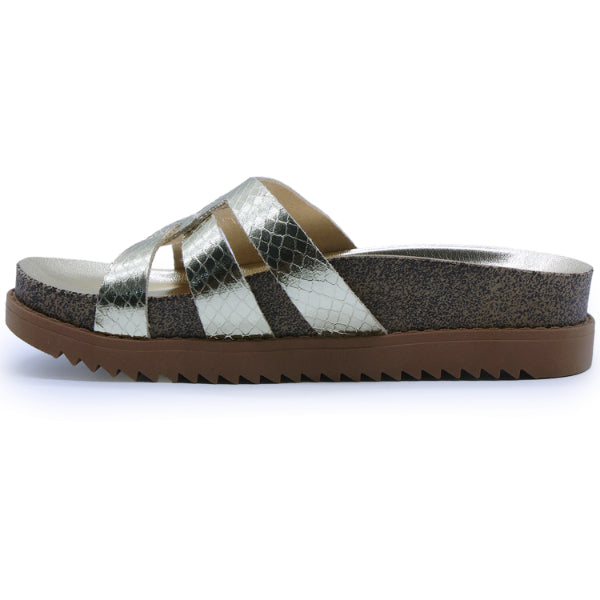 BR Gold Printed Cork Slides