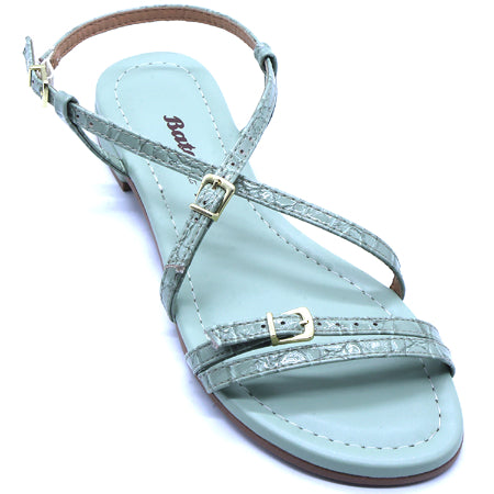 BR Strappy Printed Mint Sandals