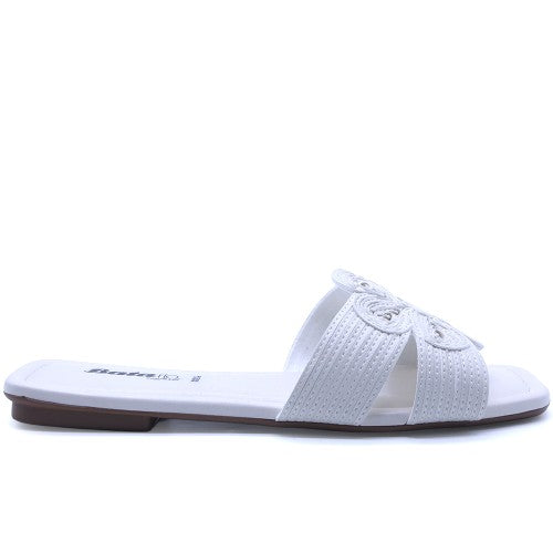 BR White Petal Slide