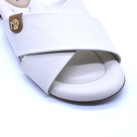 BR Gold Trim White Slide