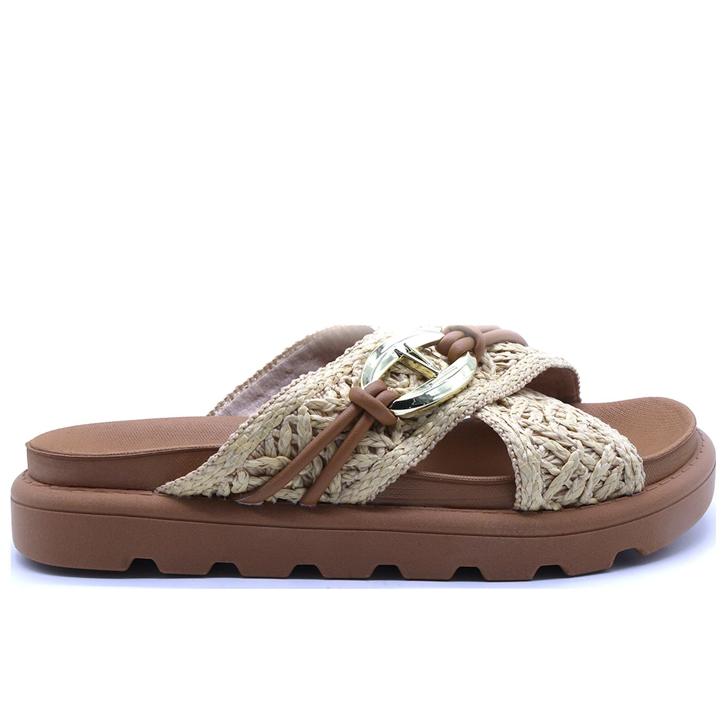 BR Natural Weave Chunky Slide
