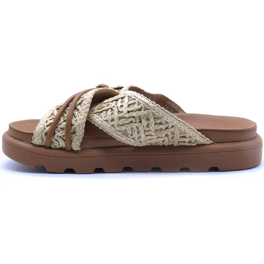 BR Natural Weave Chunky Slide