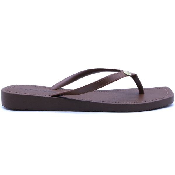 Marie Claire Brown Flip Flop