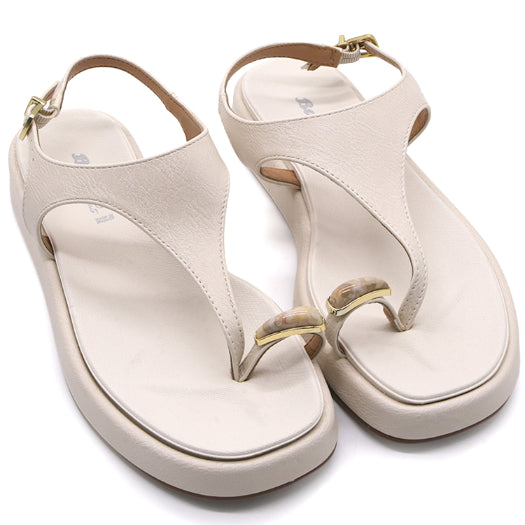 BR White Pearl Sandal