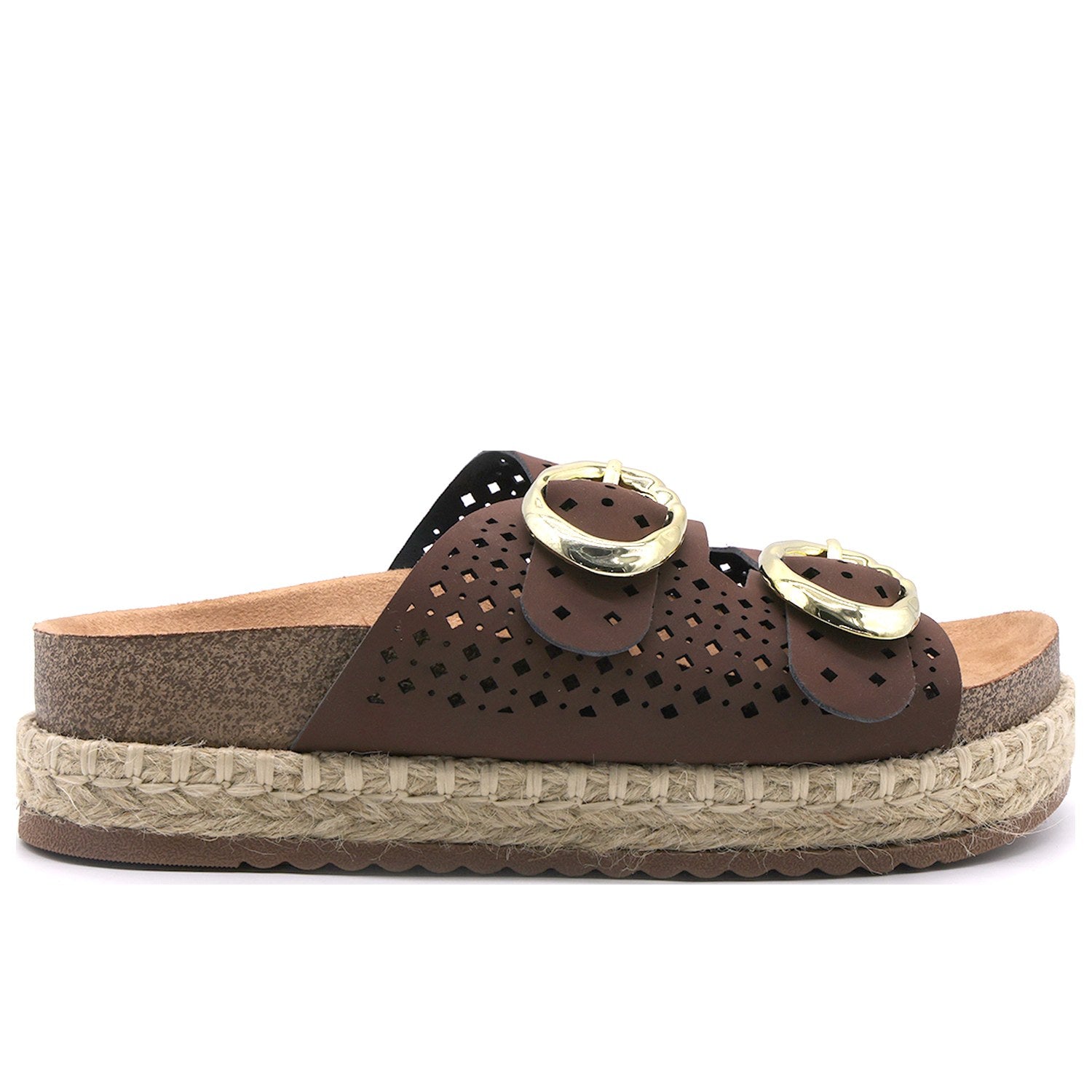 BR Brown Perforated Cork Slide