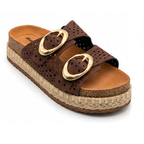 BR Brown Perforated Cork Slide