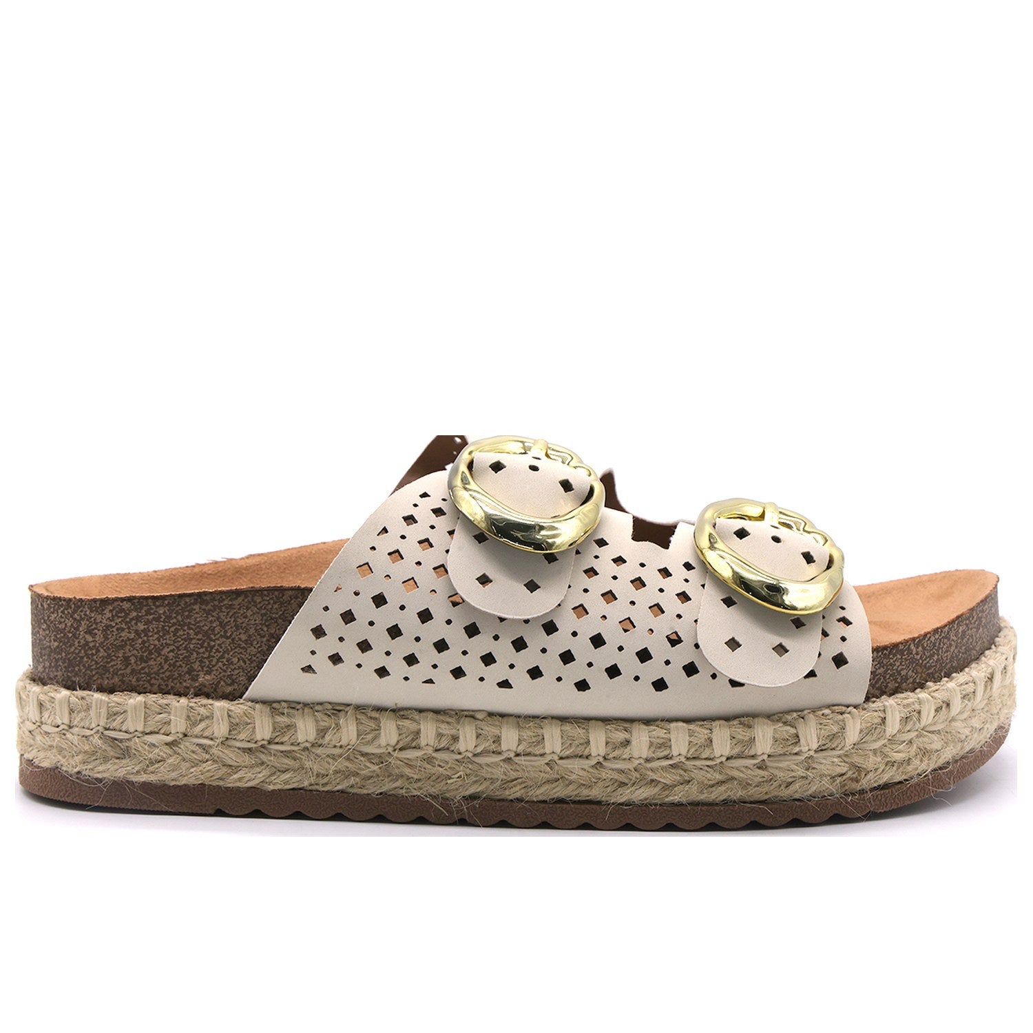 BR White Perforated Cork Slide