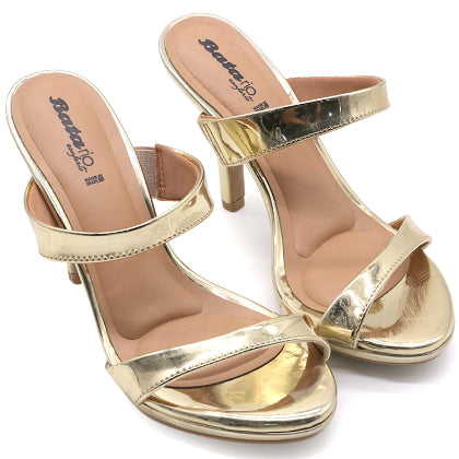 BR Gold Double Strap Mule
