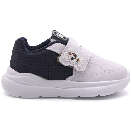 BR White Baby Puppy Sneakers