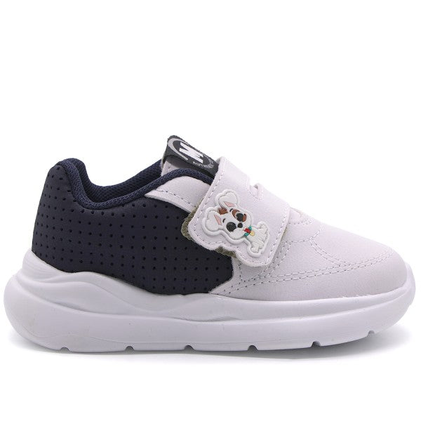 BR White Baby Puppy Sneakers