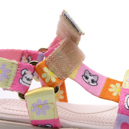 BR BABY GIRL PRINTED SANDALS