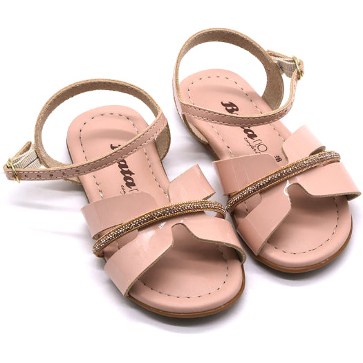 BR BABY PINK CUT-OUT SANDALS