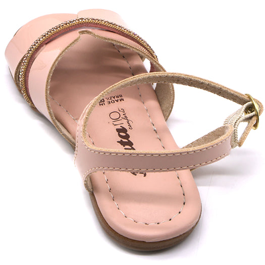 BR BABY PINK CUT-OUT SANDALS