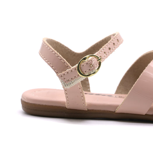 BR BABY PINK CUT-OUT SANDALS