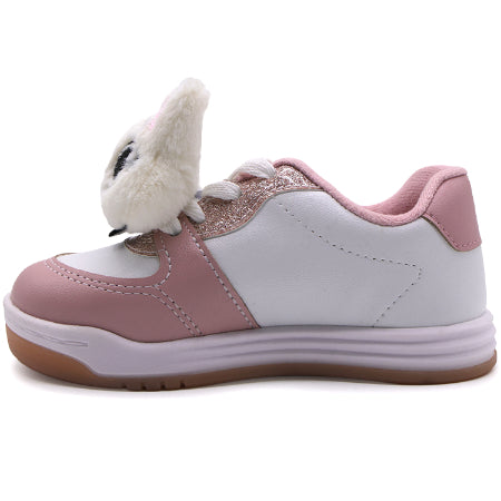 BR Baby Girls Kitty Charm Sneakers
