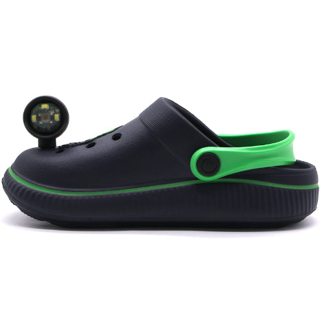BR Boys Flashlight Clogs
