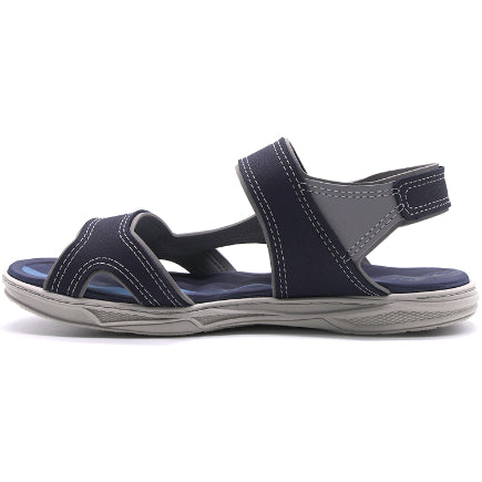 BR Boys Navy and Grey Sport Sandals