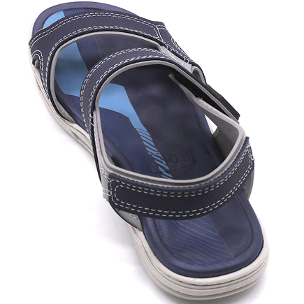 BR Boys Navy and Grey Sport Sandals