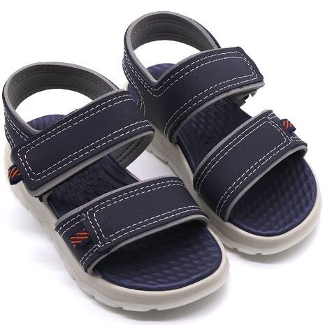 BR Baby Boys Navy Fun Lights Sport Sandals
