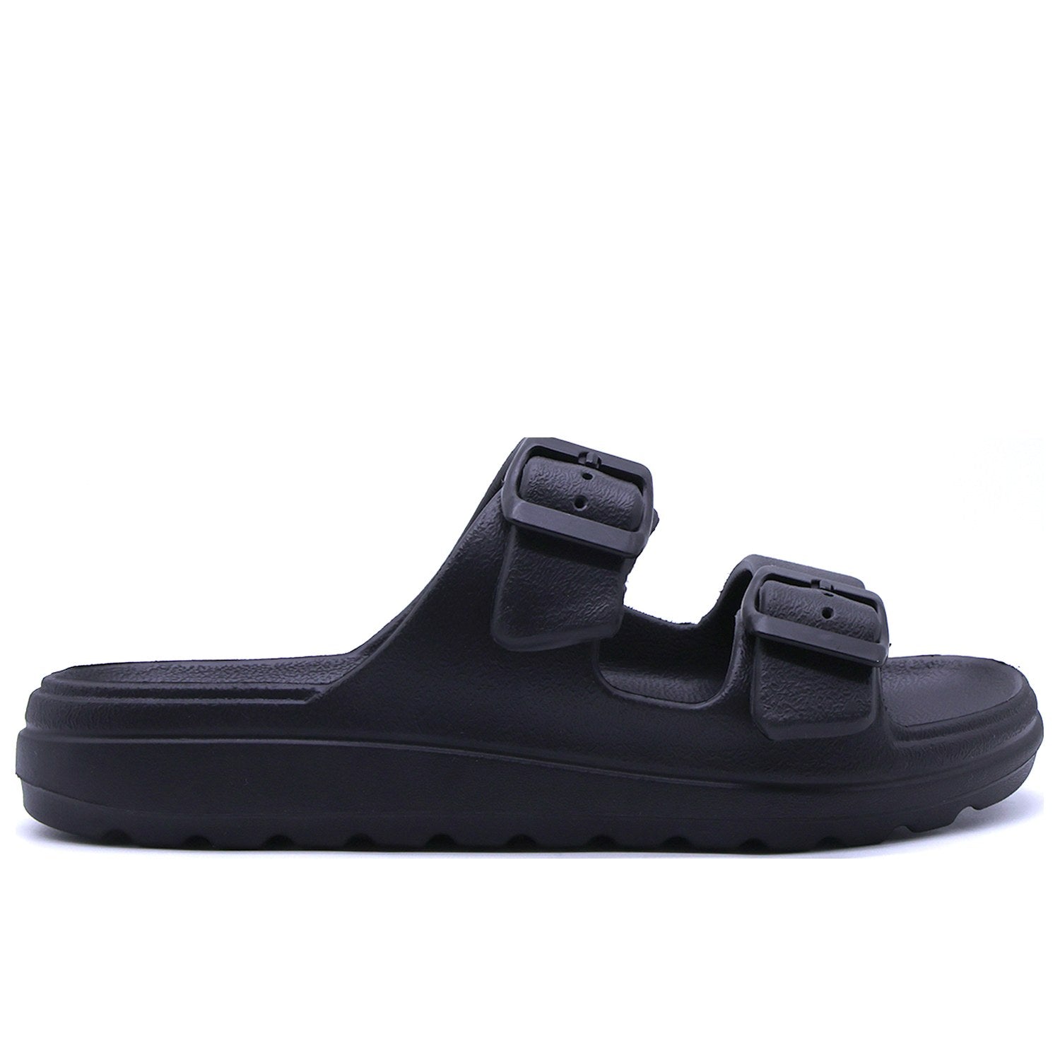 BR Black Lightweight Dbl Strap Slides