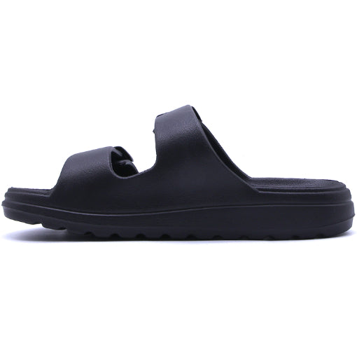 BR Black Lightweight Dbl Strap Slides