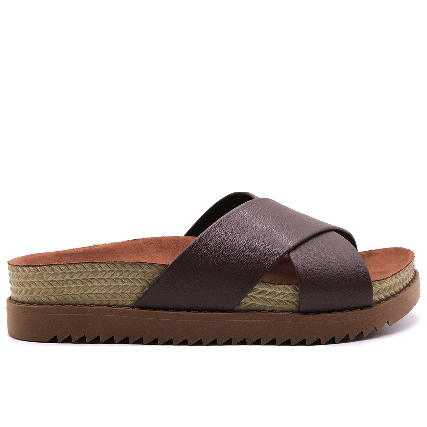 BR Brown Crossover Cork Slides