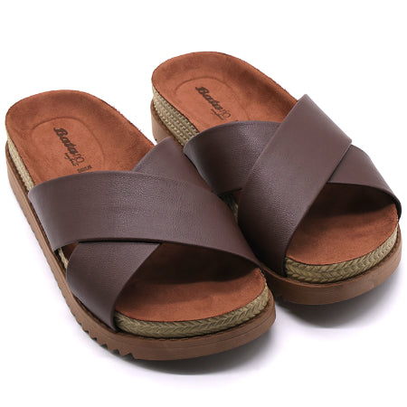BR Brown Crossover Cork Slides