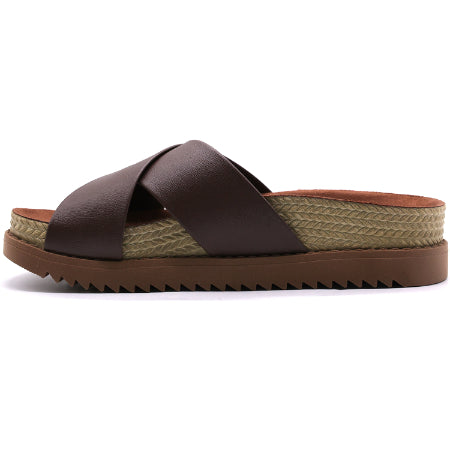 BR Brown Crossover Cork Slides