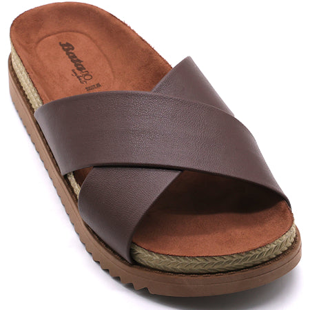 BR Brown Crossover Cork Slides