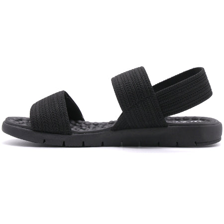 BR Reflex Tech Black Knit Sandal