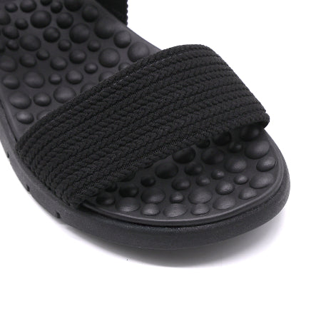 BR Reflex Tech Black Knit Sandal