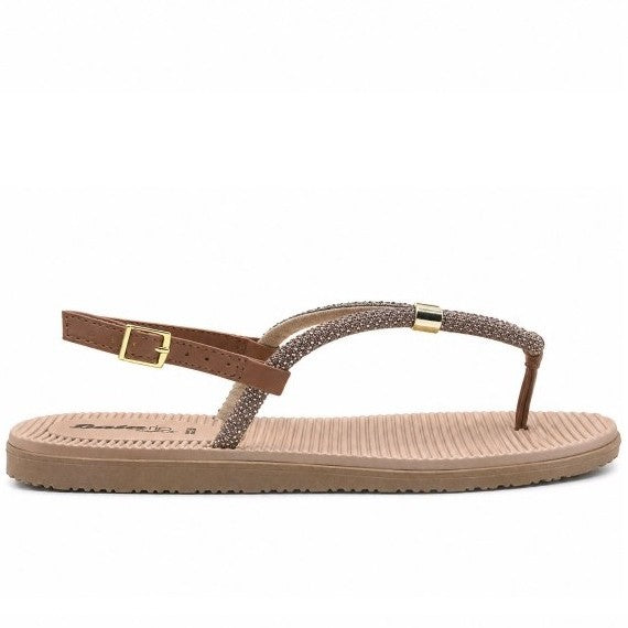 BR Nude Sparkle Sandals
