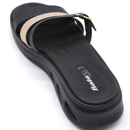 BR Airwalk Black & Gold Slide