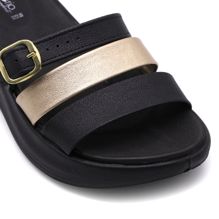 BR Airwalk Black & Gold Slide