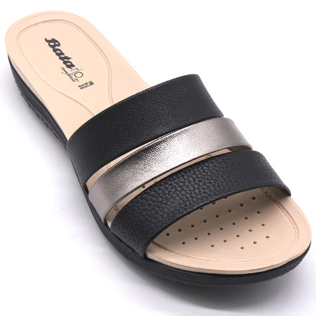 BR Dry Tech Black & Pewter Slides